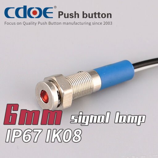 6mm Metal Sinyal Lambaları