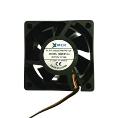 60x60x25mm 12V 0.15A 3P 4000RPM Xmer Fan