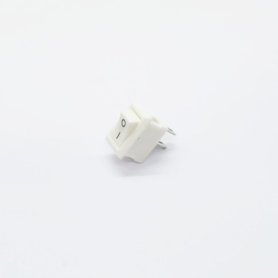 Mini (Small) Anahtar On-Off Beyaz 2Pin AF125B-1