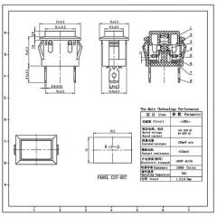 Mini Basmalı Yaylı (kalıcısız) 2Pin AF180K-1