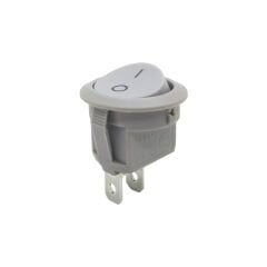 Yuvarlak Anahtar Gri On-Off 2Pin AF133B