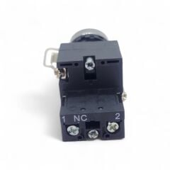 22mm Işıklı Stop Butonu NC Kontak Yaylı IP65