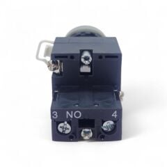 22mm Işıklı Kırmızı Sart Butonu NO KontakYaylı IP65