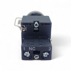 22mm Işıklı Kırmızı Stop Butonu NC Kontak Yaylı IP65