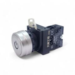 22mm Işıksız Start Butonu NO Kontak Kalıcı IP65