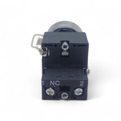 22mm Işıklı Kırmızı Stop Butonu NC Kontak Yaylı IP65