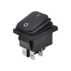 Geniş Anahtar Işıksız Körüklü On-Off 4Pin AF106W