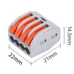PCT-214 4 Pin Kablo Birleştirici Klemens AF272A