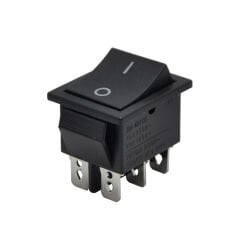 Geniş Anahtar Işıksız Off-(Mom) Yaylı 6Pin AF109A