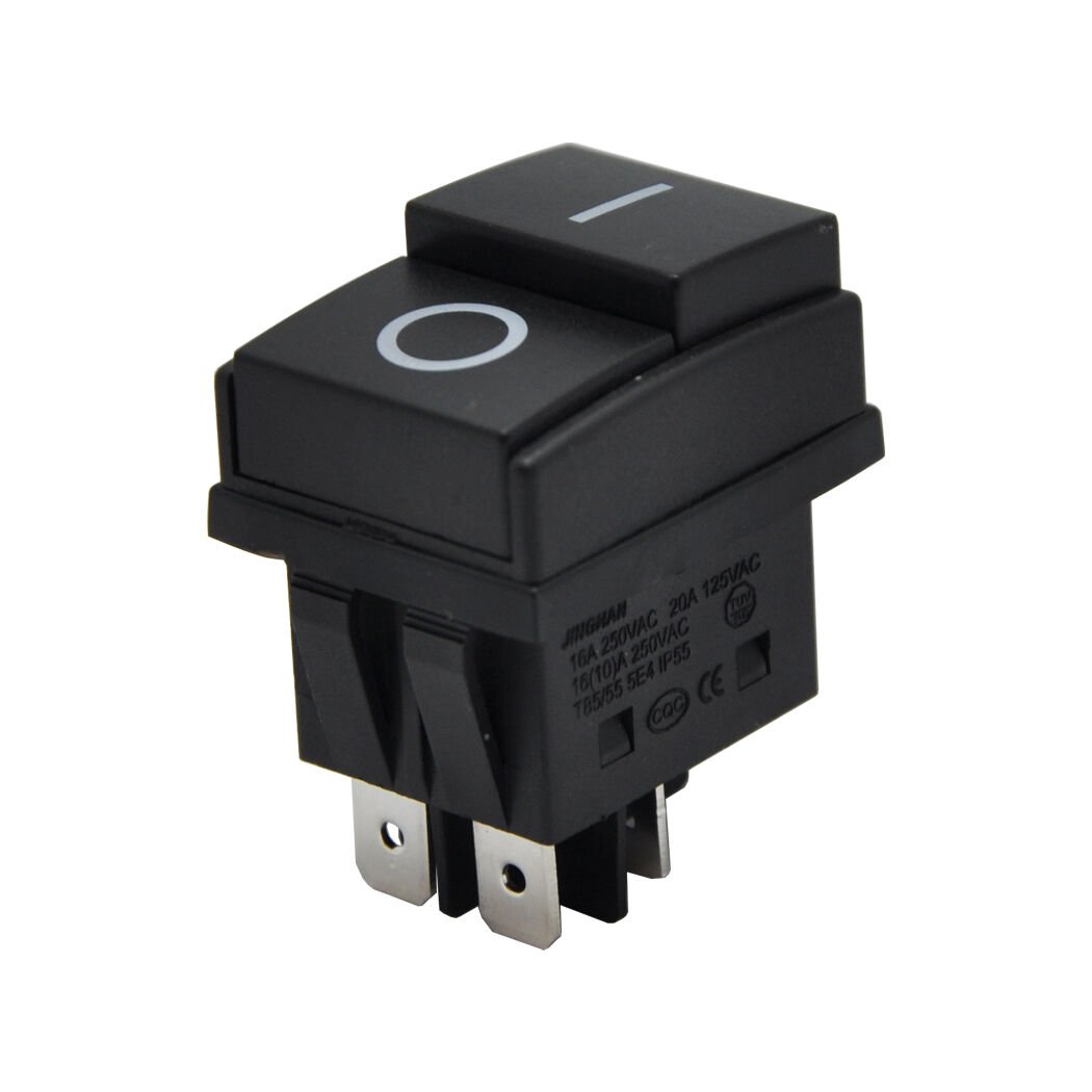 Geniş Anahtar 0-I On-Off 4Pin AF106AN