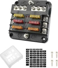 6'lı LED ikazlı sigorta kutusu AF276B-6