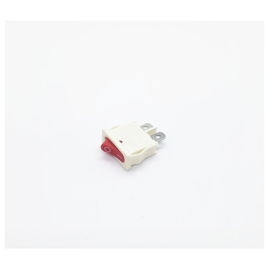 Mini Dar Anahtar Beyaz Kasa-Kırmızı On-Off 2Pin AF117A