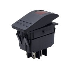 Marine Switch On-Off 12V LEDLİ 4Pin AF134M