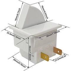 Kapak Switch Off-(Mom) Yaylı Basınca Çalışır 2Pin AF192E