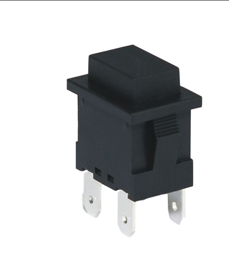 Süpürge Anahtarı Işıksız Siyah On-Off 4Pin AF180H1