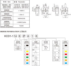 Süpürge Anahtarı Pimli On-Off 4Pin AF180H2