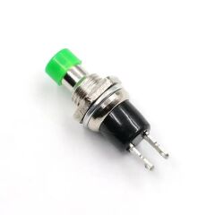 7mm Buton Diyafon Mini Yeşil AF177