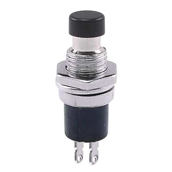 7mm Buton Diyafon Mini Siyah AF177