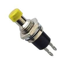 7mm Buton Diyafon Mini Sarı AF177