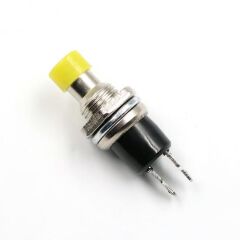 7mm Buton Diyafon Mini Sarı AF177