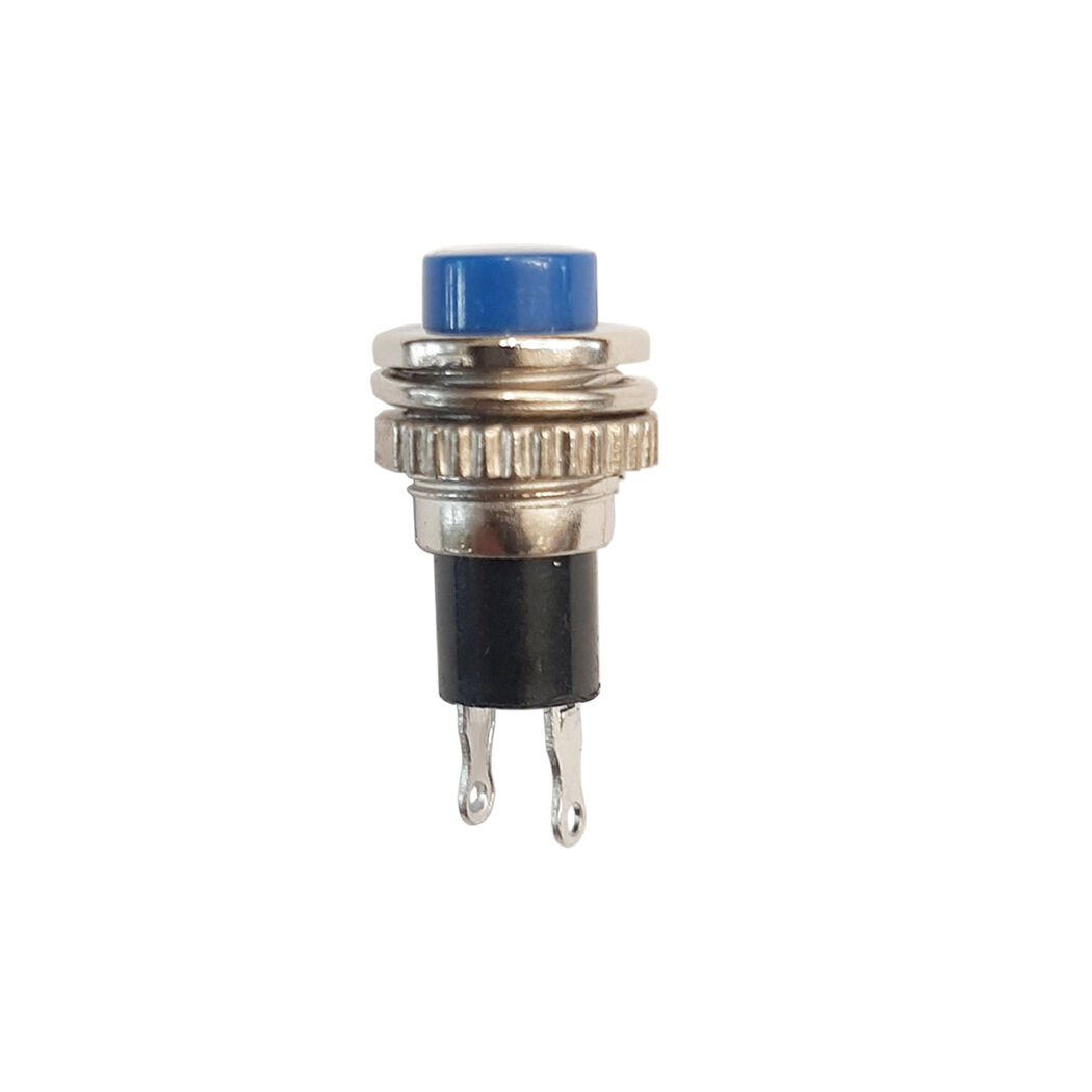 10mm Buton Orta Boy Mavi AF179