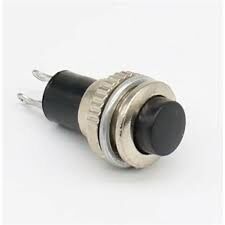 10mm Buton Orta Boy Siyah AF179