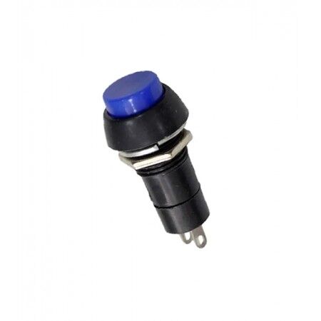 12mm Buton Plastik On-Off PBS11A Mavi AF185