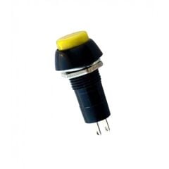 12mm Buton Plastik On-Off PBS11A Sarı AF185