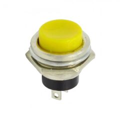 16mm Buton Metal Sarı AF180