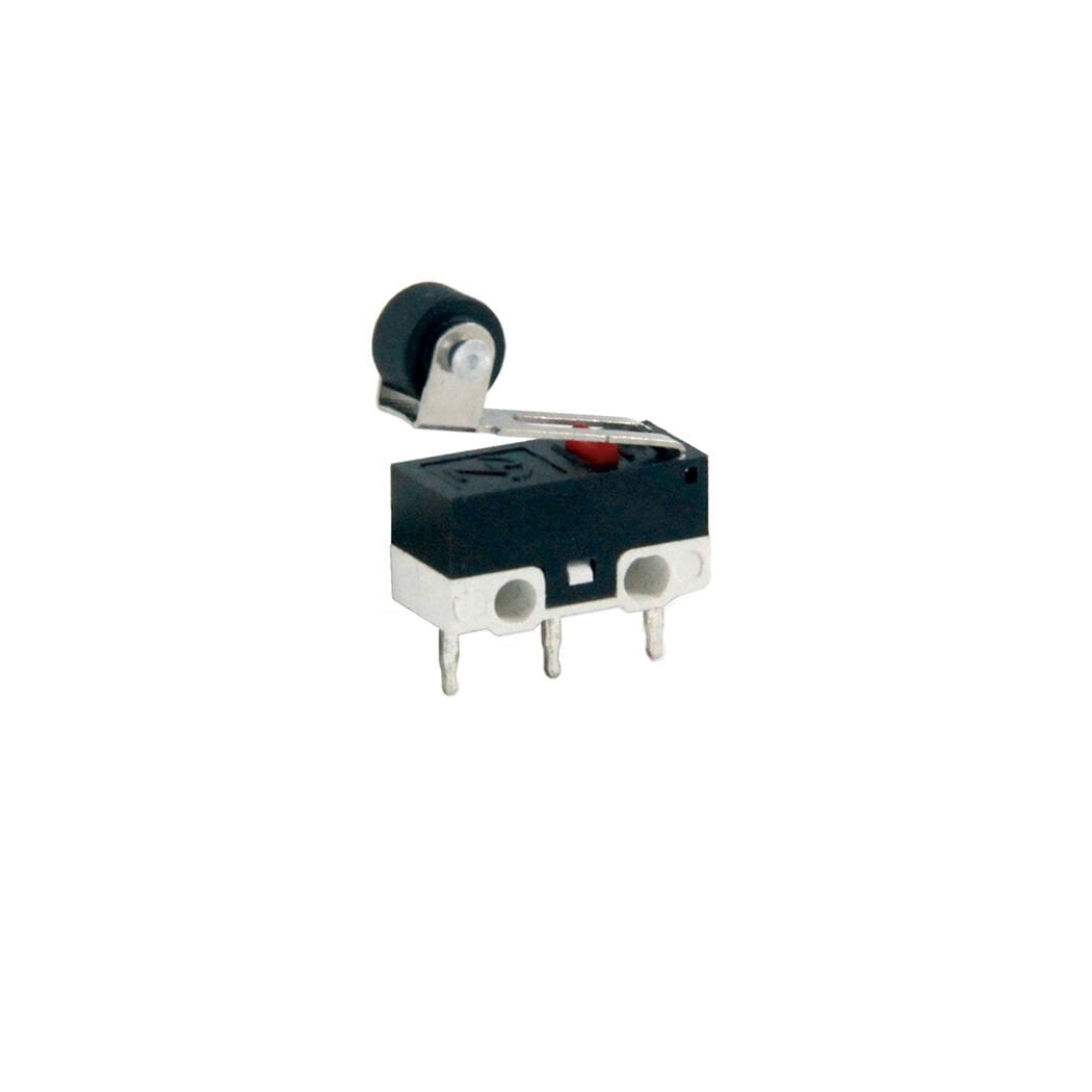 Micro Swıtch Mini Siyah-Beyaz Makaralı Af162C