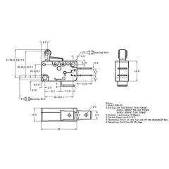 Micro Swıtch Kısa Makara 16A (Pin 4.8Mm) Af175