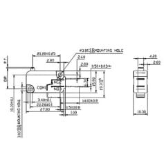 Micro Switch Hassas 15Gf 2Pin G5S05 Af176H