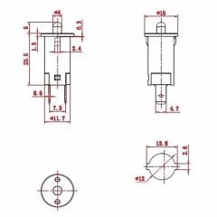 Ters Dolap Swıtch Siyah Af187A