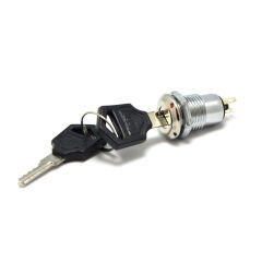 Af195,  12Mm Anahtarlı Buton 0-1 Konum