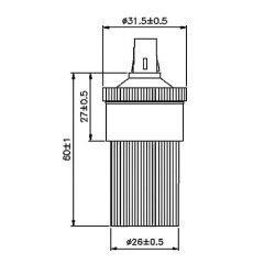 Çakmak Fişi Seyyar Af246B-2