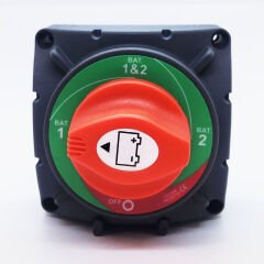 Akü Şalteri 12-24V 350A Çift Devreli 3P Af275B-2