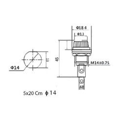 Sigorta Yuvası 6X30 Af236