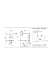 Dc Jack 2.1Mm Pcb Tip Af255