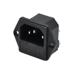 Power Soket Erkek Sigorta Yuvalı Kulaklı Af213