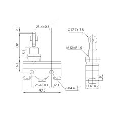 Lmz15-Gq21-B Ters Makaralı Pim