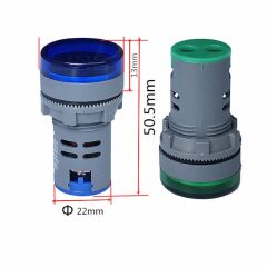 Ad16-22Dsv 22Mm Dijital Voltmetre