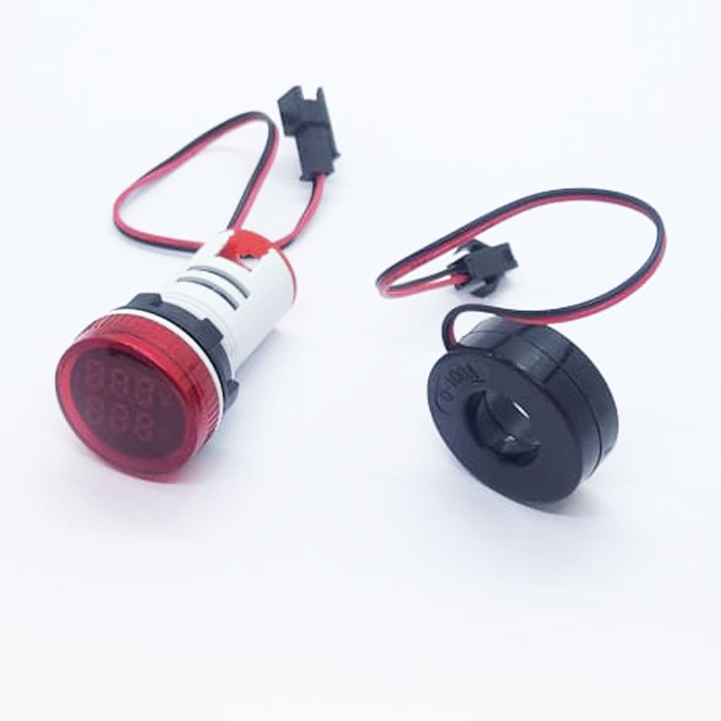 Ad16-22Dsva 22Mm Dijital Volt-Amper Metre