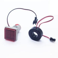 Ad16-22Vams 22Mm Dijital Volt-Amper Kare