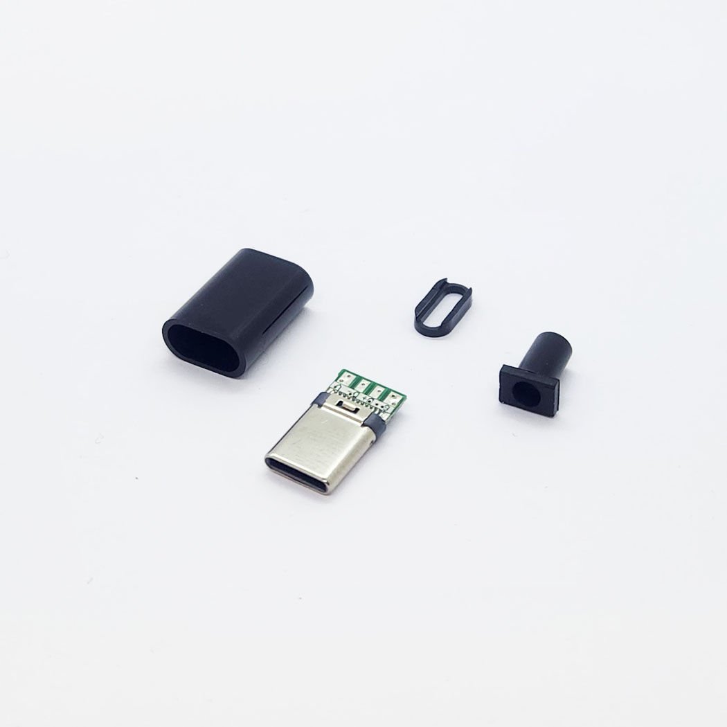 Usb Type-C Erkek Seyyar Kapaklı AF266B1 - 5li Paket