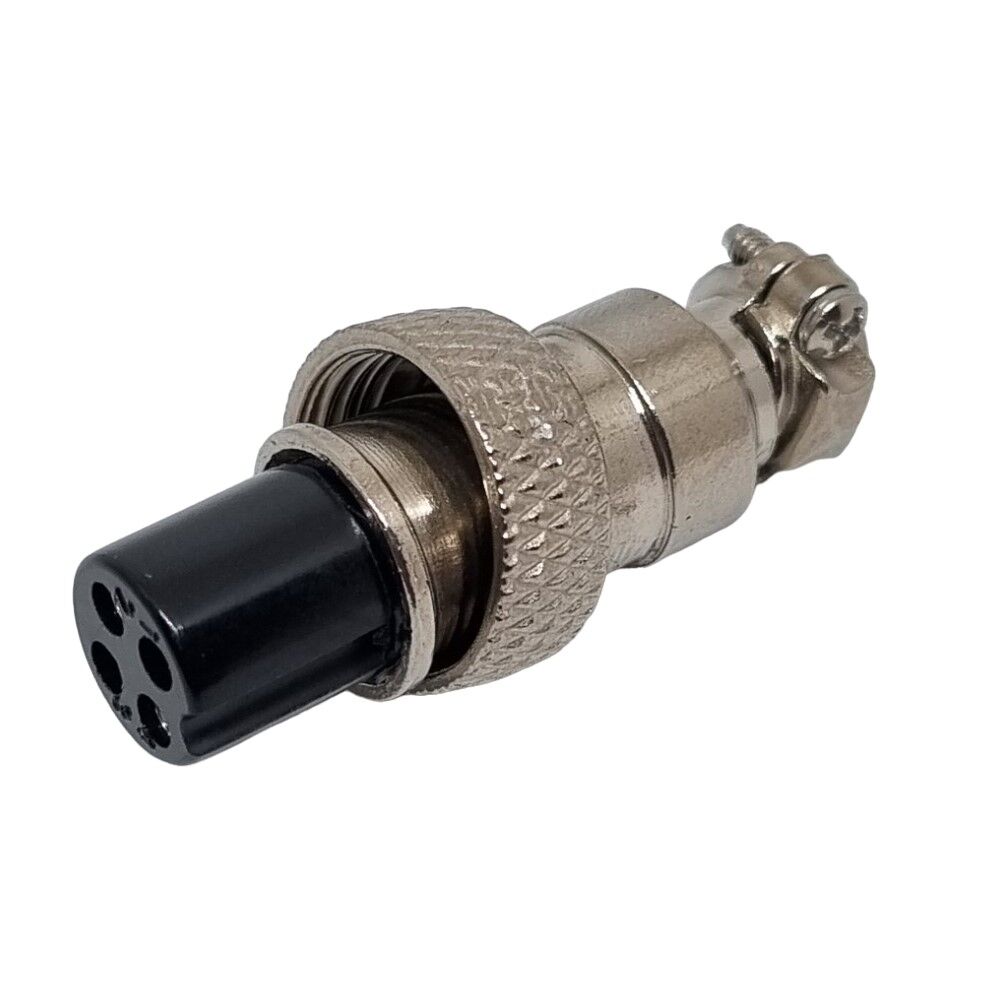 12mm Mic Fiş Seyyar 4P Af261M-12