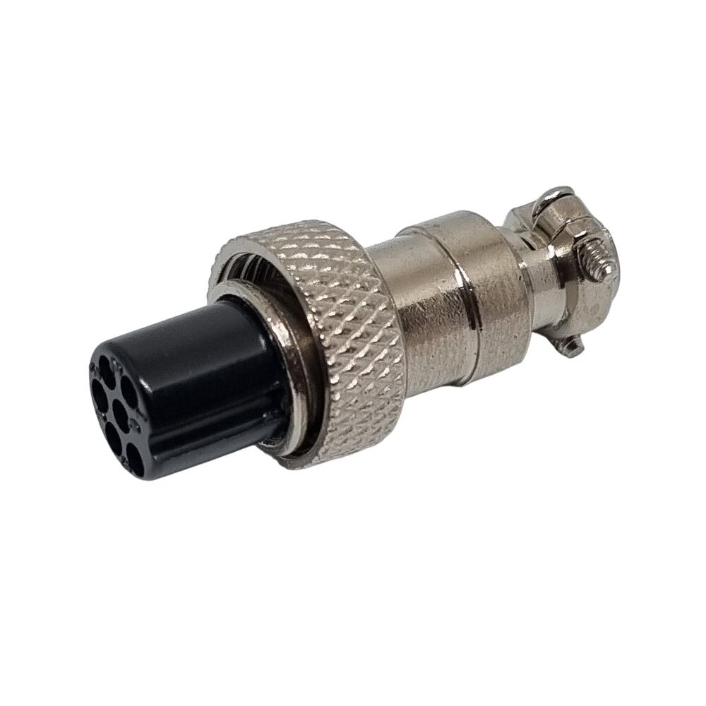 12mm Mic Fiş Seyyar 6P Af261M-12