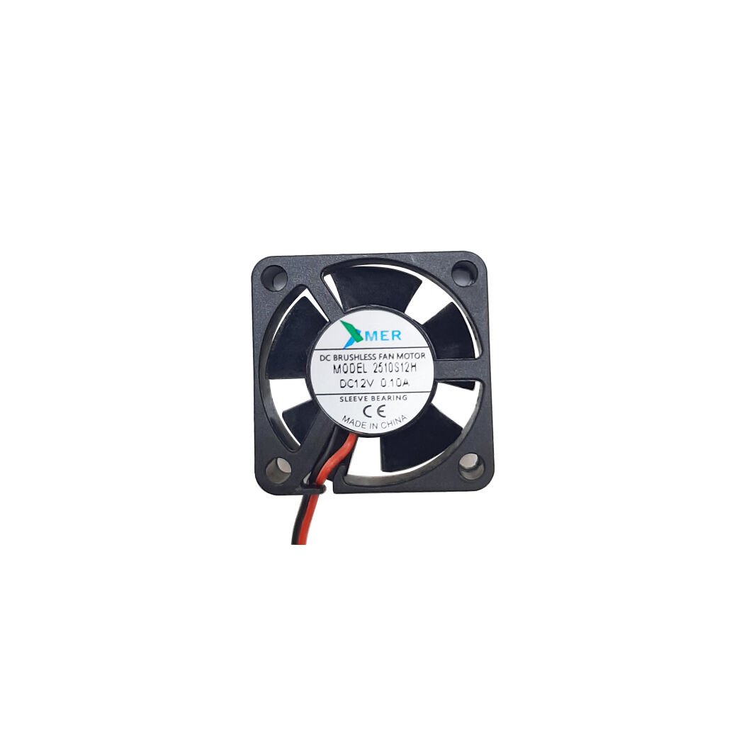 25X25X10mm 12V 0.10A 2P Xmer Fan