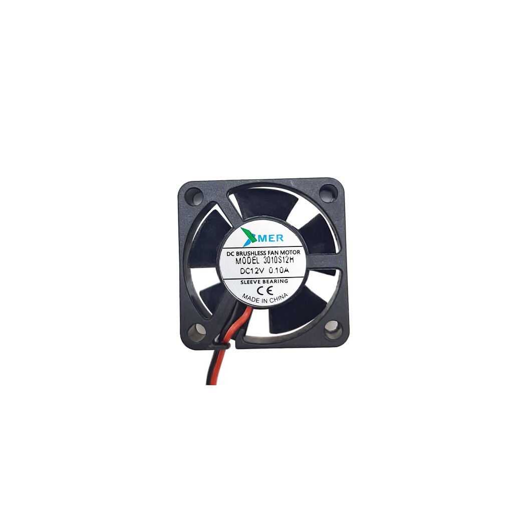 30X30X10mm 12V 0.10A 2P Xmer Fan