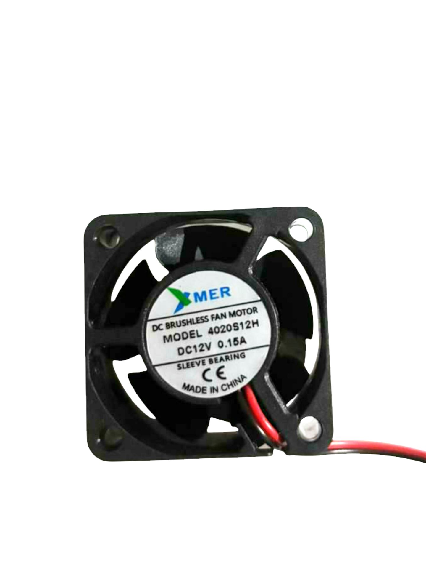 40X40X20mm 12V 0.15A 2P Xmer Fan