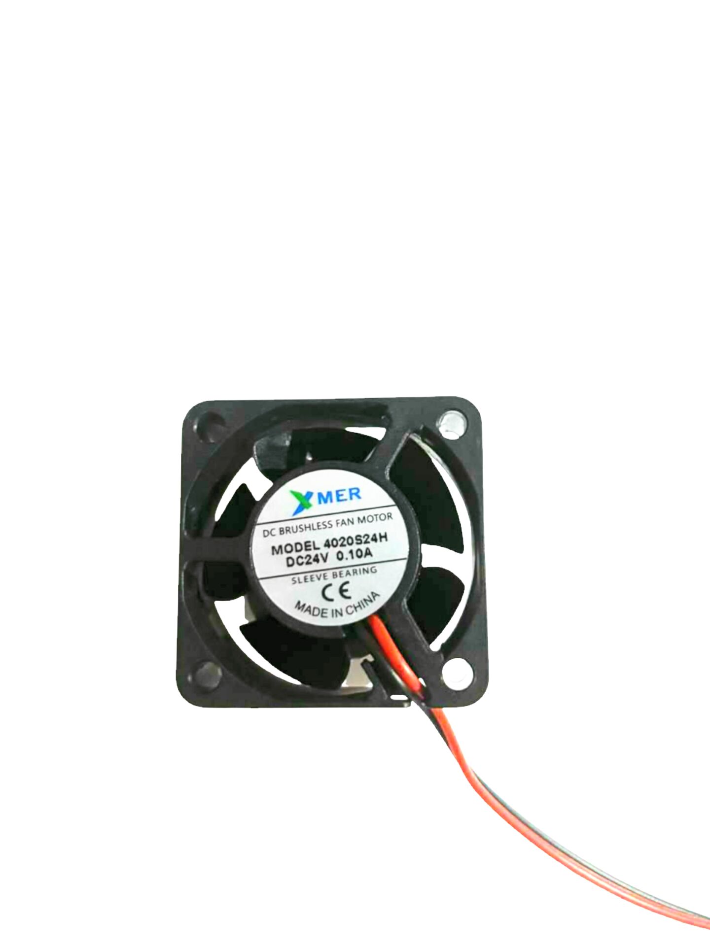 40X40X20mm 24V 0.10A 2P Xmer Fan